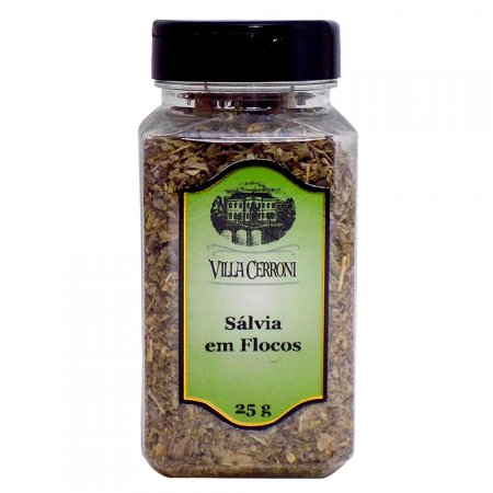 Sálvia em Flocos - Villa Cerroni - 25 g