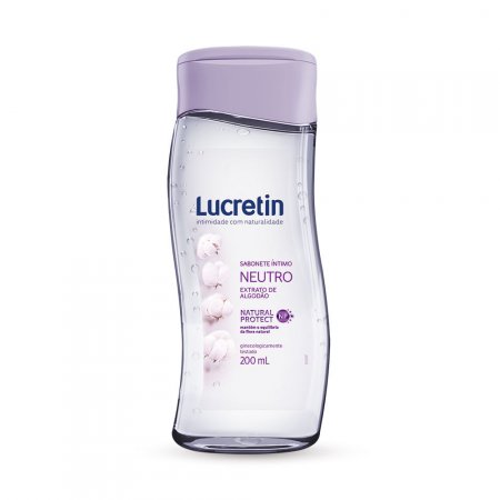 Sabonete Líquido Íntimo Lucretin Neutro 200ml