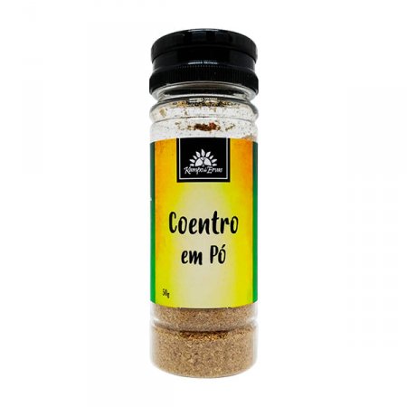 Coentro em pó 100 % Natural Kampo de Ervas Frasco com 50 gr