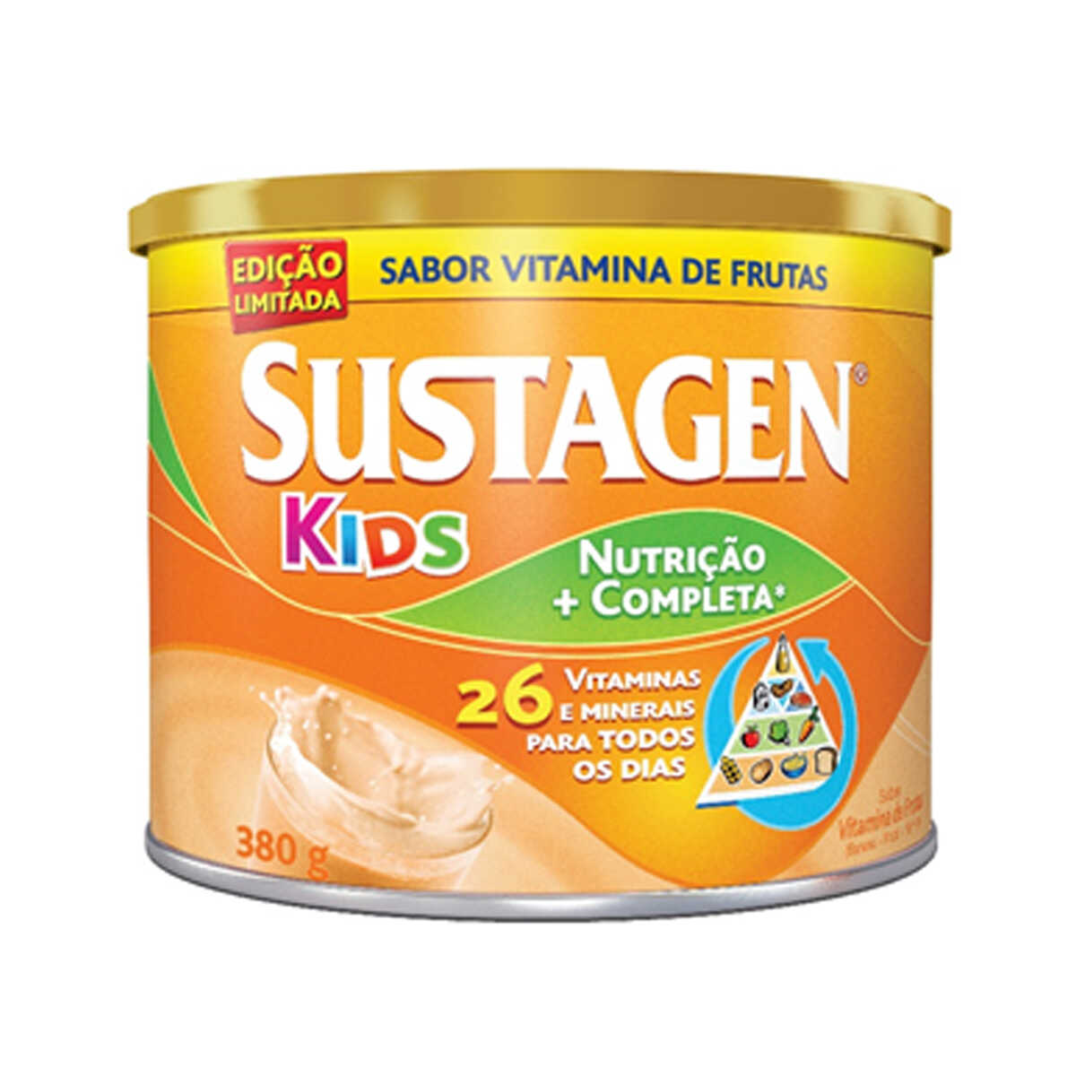 Suplemento Alimentar Sustagen Kids Sabor Vitamina de Frutas