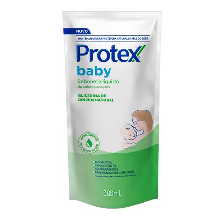 Refil Sabonete Líquido Protex Baby Glicerinado 380ml