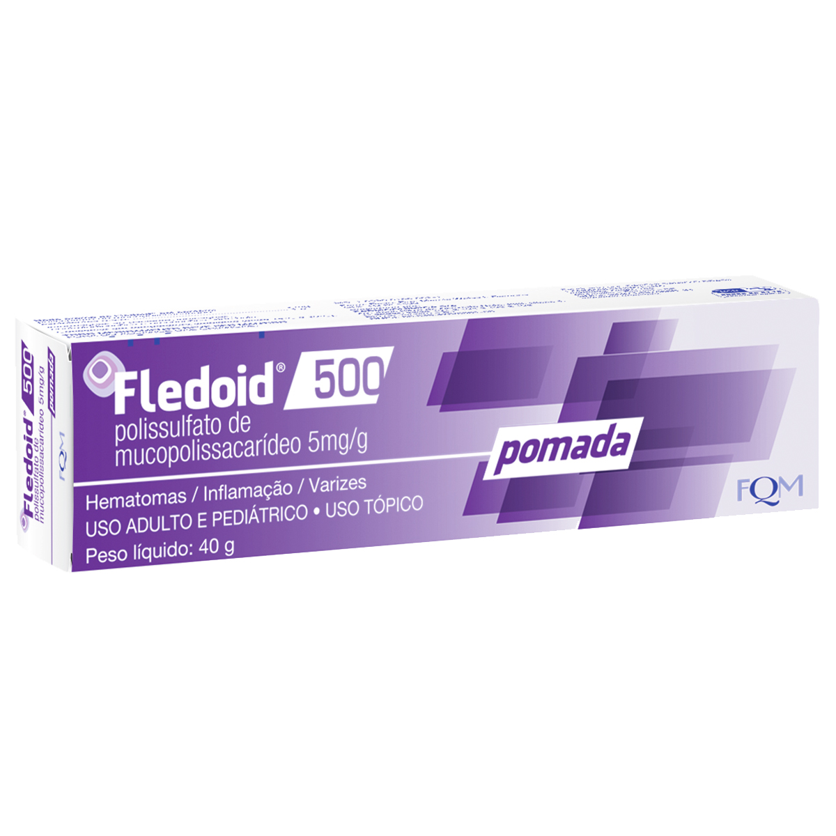 Fledoid Pomada 500mg Farmoquímica 40g