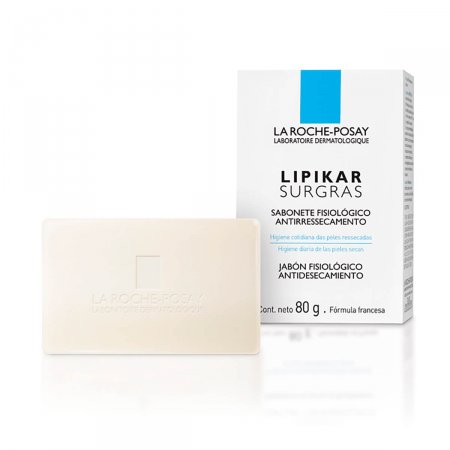 Sabonete em Barra La Roche-Posay Lipikar Surgras Antirressecamento com 80g