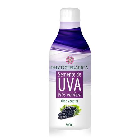 Óleo Vegetal de Semente de Uva - 500ml