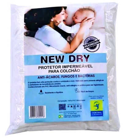 Protetor Impermeável Para Colchão New Dry  - Casal - Elástico