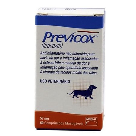 Previcox 57 mg Boehringer 60 Comprimidos