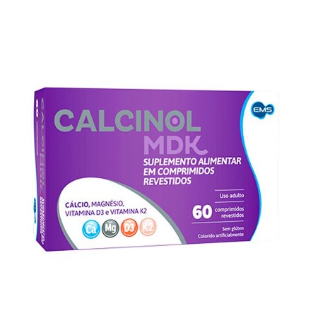 Calcinol MDK 60 Cápsulas Revestidas EMS