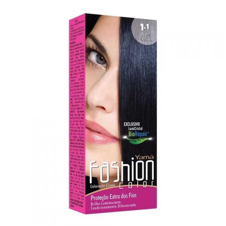 Coloração Fashion Color Preto Azulado 1.1 Yamá