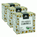 Camomila Chá Orgânico e Certificado Kampo de Ervas 30 sachês