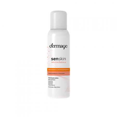 Desodorante Antitranspirante Dermage Senskin Deo 3 em 1 Calêndula