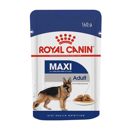 Ração Úmida Royal Canin Sachê Maxi Cães Adultos 140g