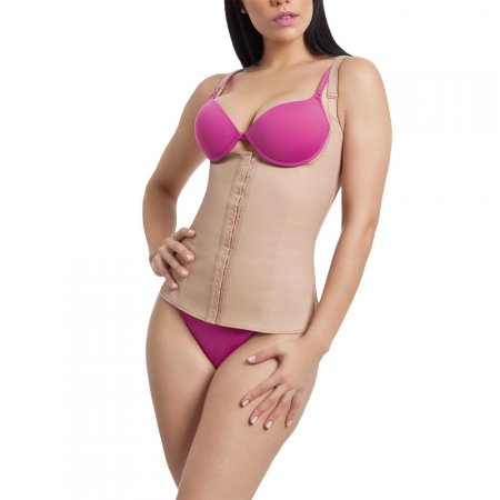 Modelador Corselet Body Shaper Chocolate 431 Esbelt
