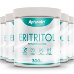 Kit 5 Eritritol adoçante natural Apisnutri 300g