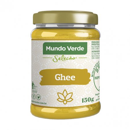 Manteiga Ghee Tradicional Mundo Verde Seleção 150g