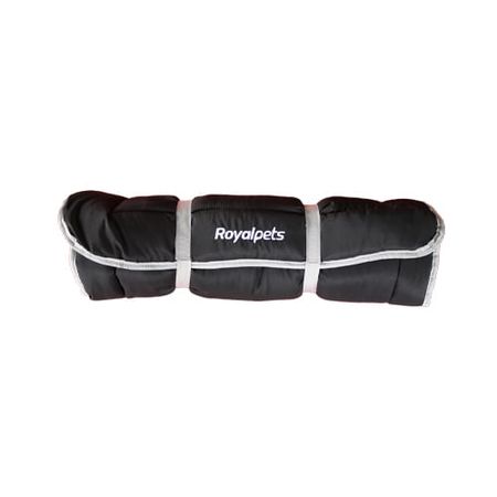 Colchonete Conforto Dobrável Preto e Cinza Claro - Royal Pets