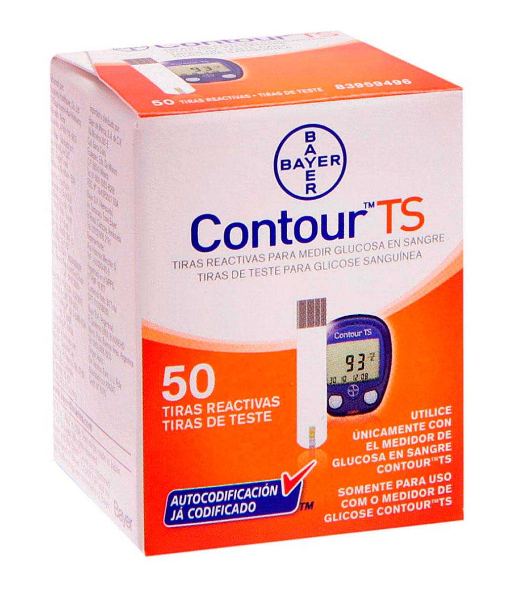 Contour TS Tiras para Controle de Glicemia