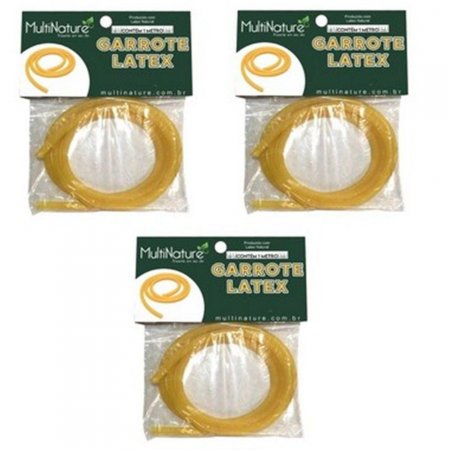 Tubo Latex Garrote 200, 201 e 202 com 1metro - Multinature