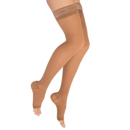 Meia Coxa Venosan Legline - Suave Compressão - Aberta - Olinda - G