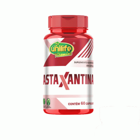 Astaxantina 400mg Unilife 60 cápsulas