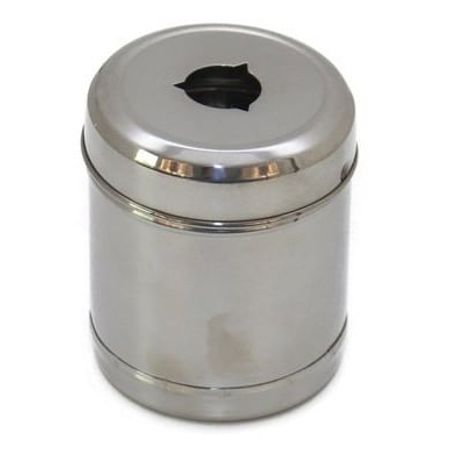Porta Algodão Servido - Inox