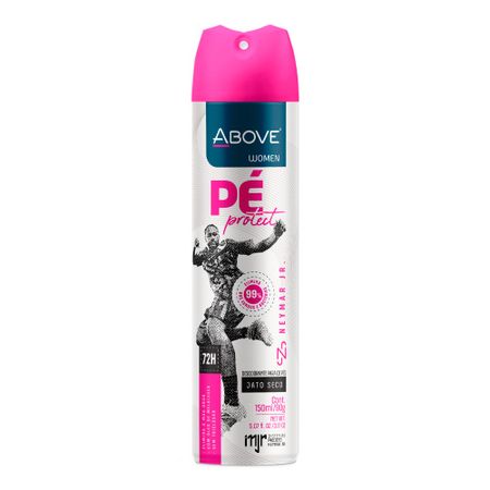 Desodorante Para Pés Above Pé Protect Neymar Jr. 150ml