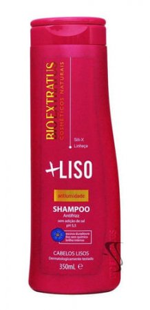 Shampoo +liso Antiumidade 350ml - Bio Extratus