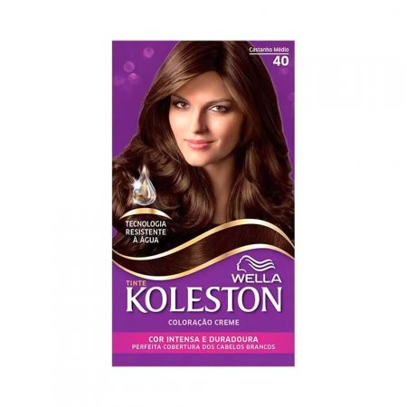 Coloração Castanho Médio 40 Koleston