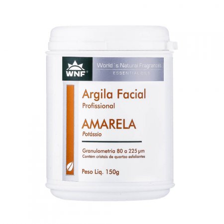 Argila Facial WNF Profissional Amarela 150g