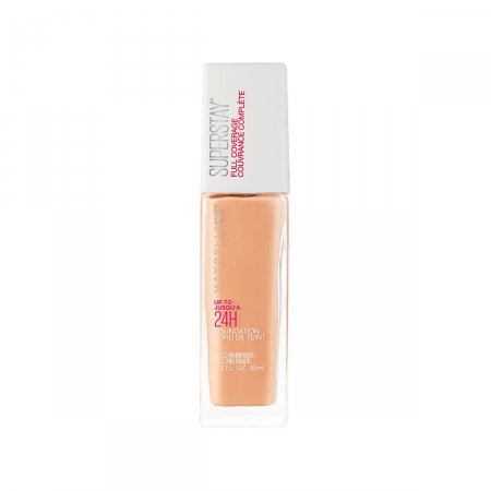 Base Líquida Maybelline Superstay 24 Horas Full Coverage Cor 128 Warm Nude com 30ml
