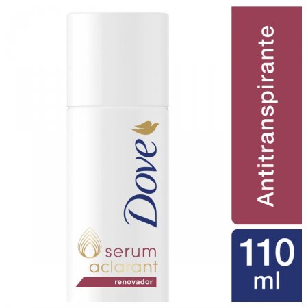 Desodorante Antitranspirante Aerosol Dove Sérum Aclarant Renovador com 110ml