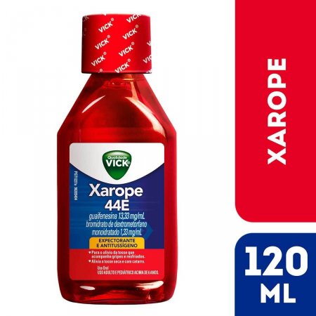 Vick Xarope Infantil 120Ml  Drogaria Globo - Drogaria Globo