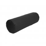 Bolster Cilíndrico Grande - Preto   Yoga