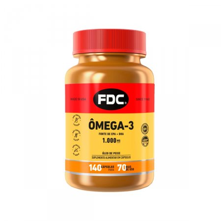 Ômega 3 EPA 1000mg FDC com 140 cápsulas