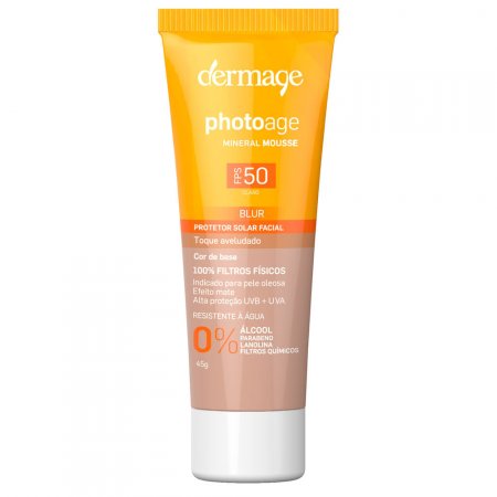 Photoage Dermage Mousse FPS 50 - Cor Claro
