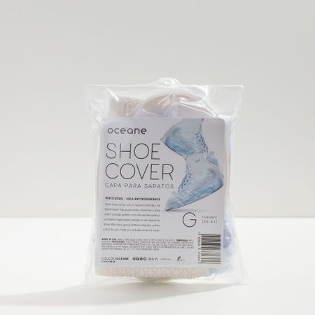 Capa Para Sapatos Transparentes Tamanho G - Shoe Cover