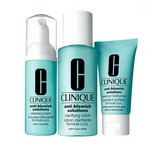 Kit Clinique Anti-Blemish Solutions Sistema de 3 Passos