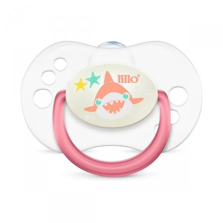 Chupeta Soft Glow +0 Meses Rosa 626931 Lillo
