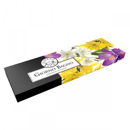 Kit Sabonete Giorno Bogno Color com 3 unidades de 100g cada