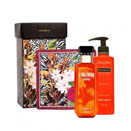 Kit Zanzibar com Lenço Le Bouquet