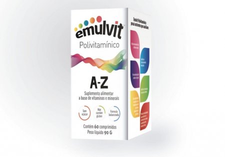 Emulvit Polivitamínico A-Z 60 Cápsulas Kester Pharma
