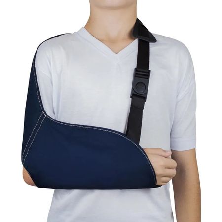 Tipoia Estabilizadora Estofada Velpeau Mercur - Azul Marinho - Infantil