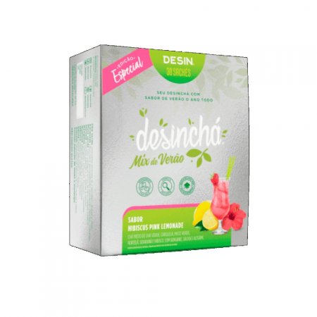 Desinchá Mix de Verão Hibiscus Pink Lemonade