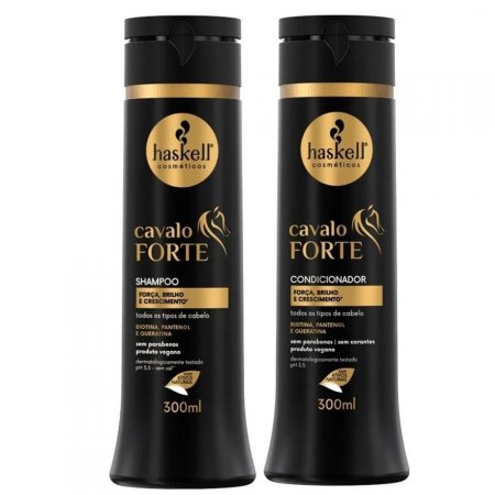kit haskell Cavalo Forte Shampoo e Condicionador