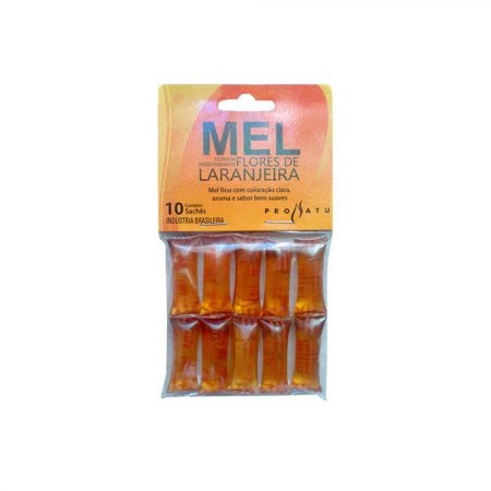 Mel Em Sachês Flores de Laranjeira 10 Sachês Pronatu