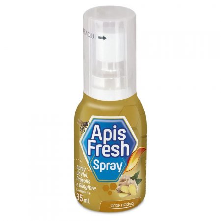 Spray Propolis Com Gengibre e Mel 35ml Apis Fresh