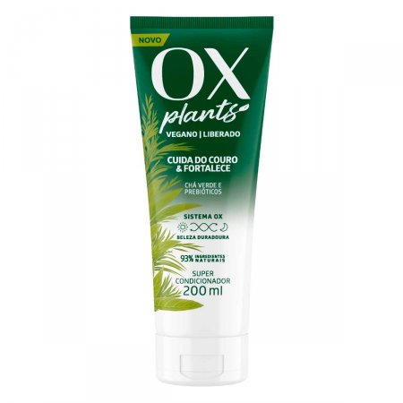 Condicionador Ox Plants Cuida do Couro & Fortalece com 200ml