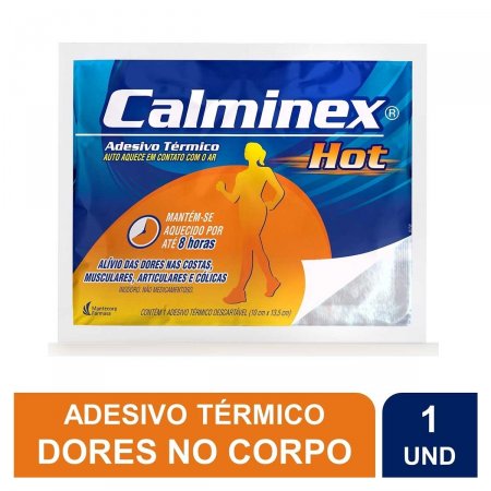 Adesivo Térmico Calminex Hot com 1 unidade