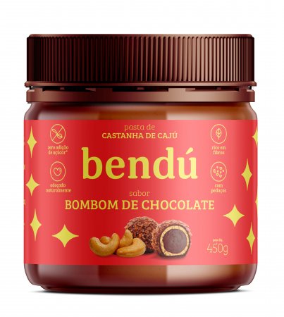 Pasta De Castanha De Caju Bombom De Chocolate 450g