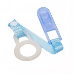 Prendedor de Chupeta Azul Lolly