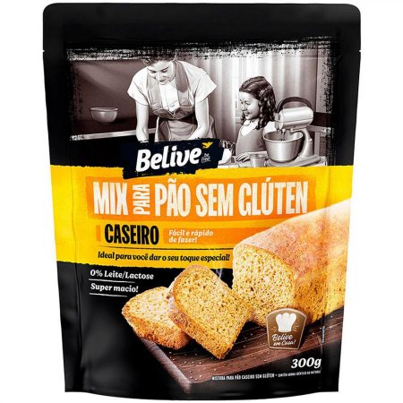Mix Para Pão Caseiro 300g Believe